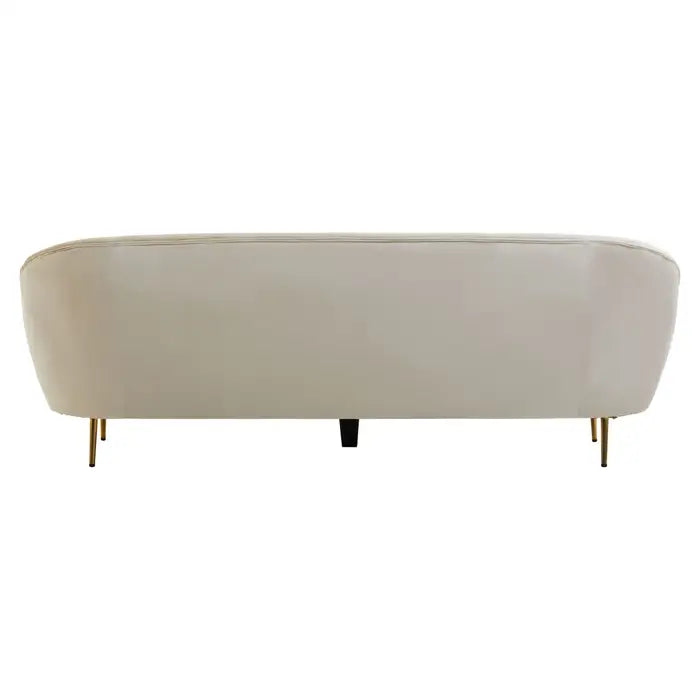 Yasmeen 3 Seat Velvet Sofa