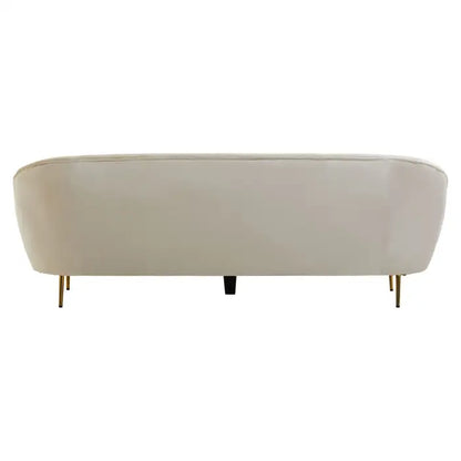 Yasmeen 3 Seat Velvet Sofa
