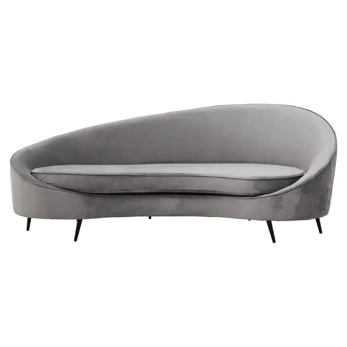 Haskins Three Seat Velvet Sofa