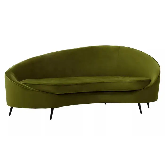 Haskins Three Seat Velvet Sofa