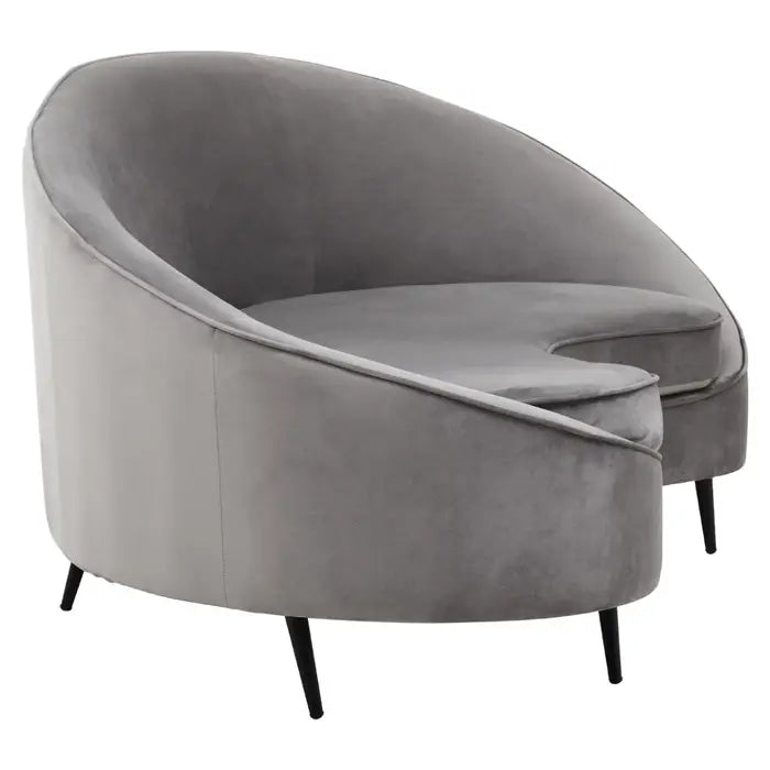 Haskins Three Seat Velvet Sofa