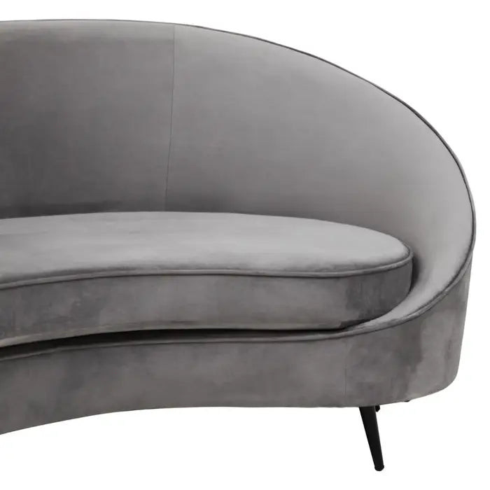 Haskins Three Seat Velvet Sofa