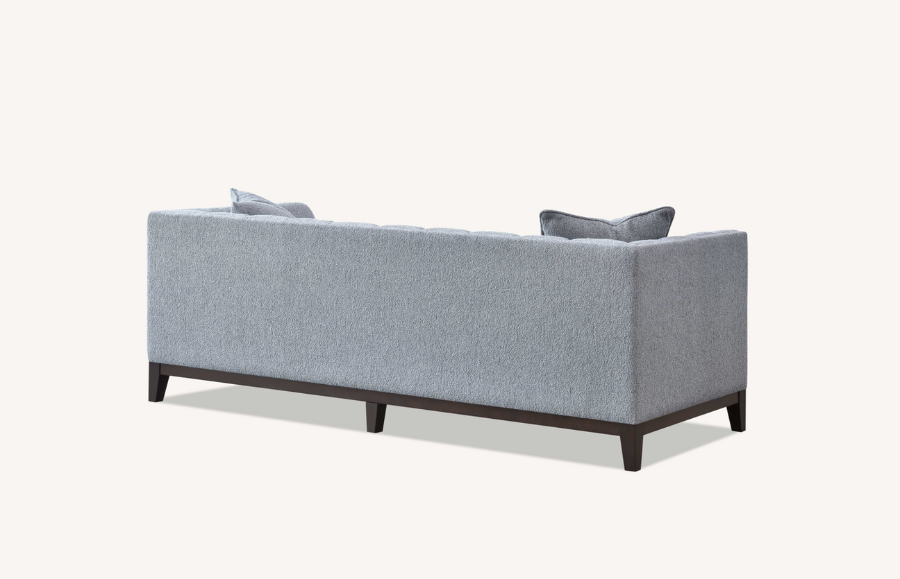 Luxo 3 Seater Sofa in Dolphin Boucle