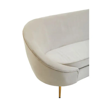 Yasmeen 3 Seat Velvet Sofa