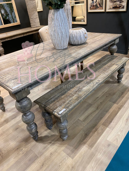Ruthann Wood Rectangular Dining Table