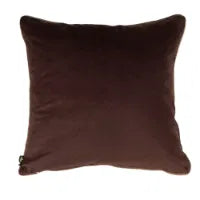 Twofaced Choc And Taupe Large Cushion
