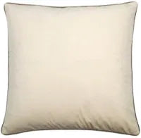 Twofaced Black And Cream Large Cushion