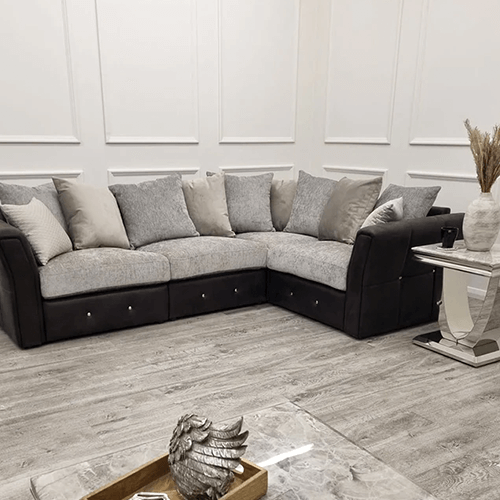 Lenox 4 Piece Corner Modular Sofa