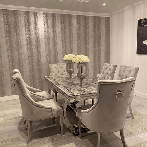Grande Dining Table Set | Megan Chairs