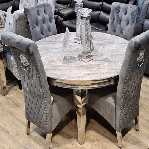 Round Luna Dining Set | Emma Chairs