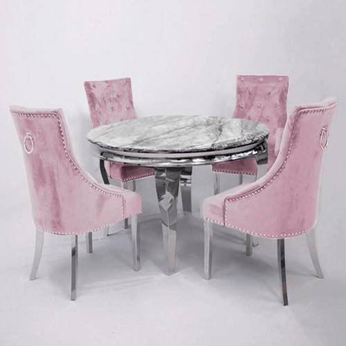 Round Luna Dining Set | Duke Chairs