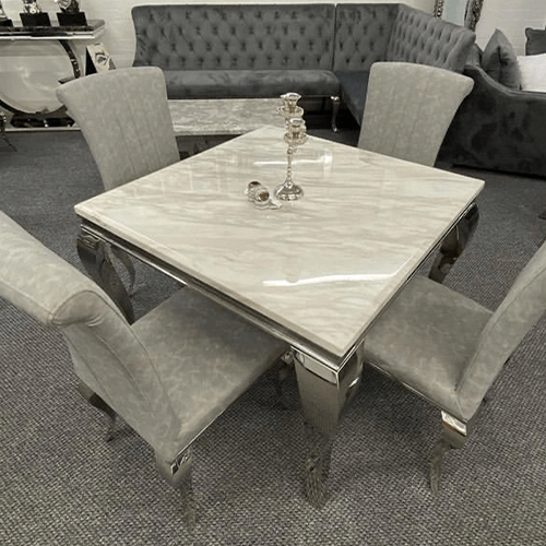 Square Luna Dining Set | Nichole Chairs