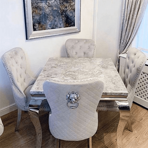 Square Luna Dining Set | Mayfair Chairs