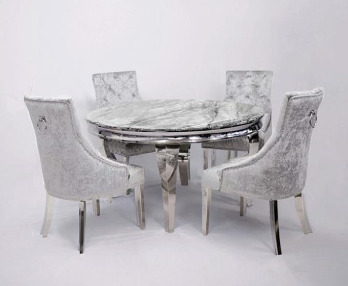Round Luna Dining Set | Duke Chairs