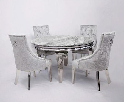 Round Luna Dining Set | Duke Chairs