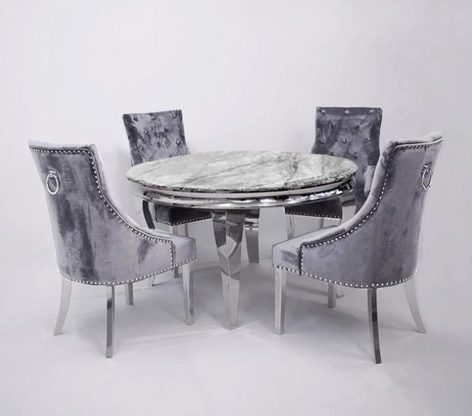 Round Luna Dining Set | Duke Chairs