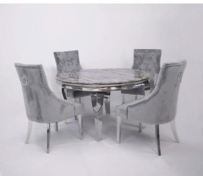 Round Luna Dining Set | Duke Chairs