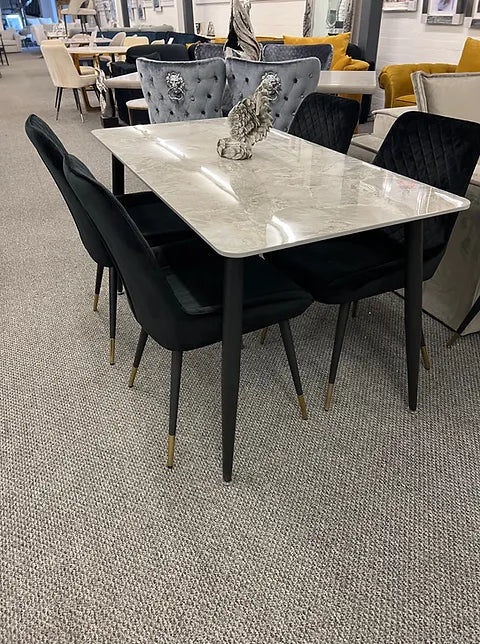 Dining set 4 chairs and 1.4m table