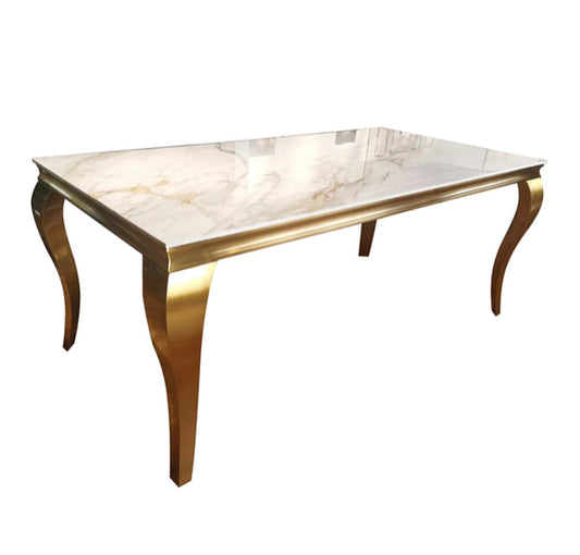 Gold Lewis Dining table