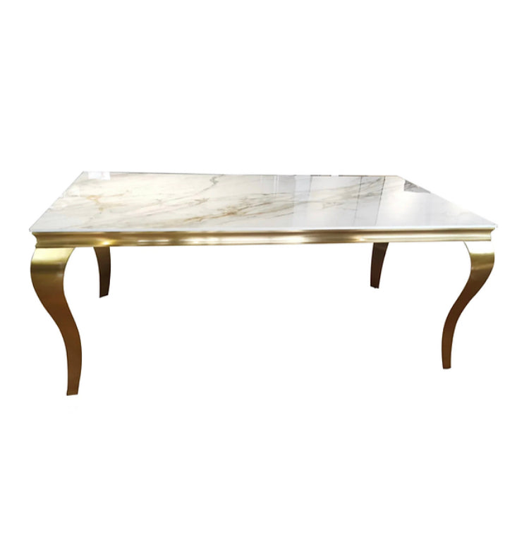 Gold Lewis Dining table