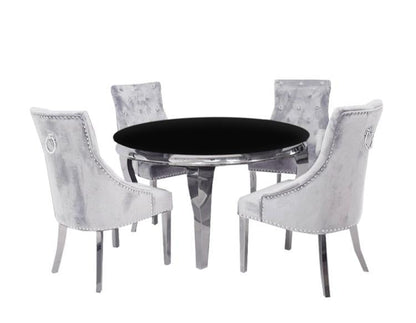 Round Luna Dining Set | Duke Chairs