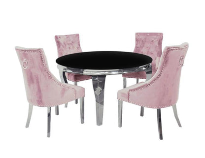 Round Luna Dining Set | Duke Chairs