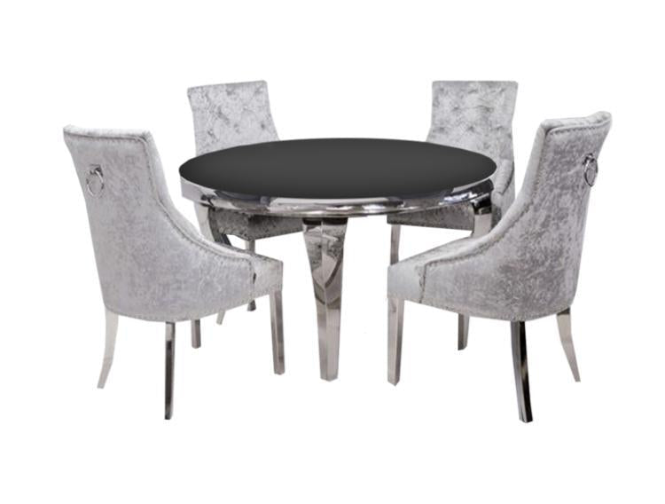 Round Luna Dining Set | Duke Chairs